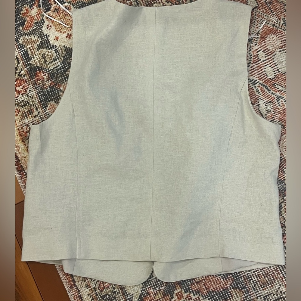 Rachel Zoe Linen Vest nwot - Picture 5 of 5